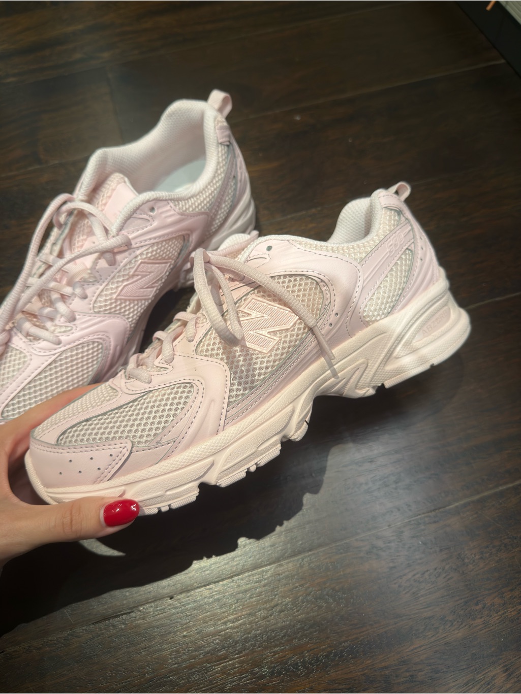 Light Pink New Balance Sneakers
